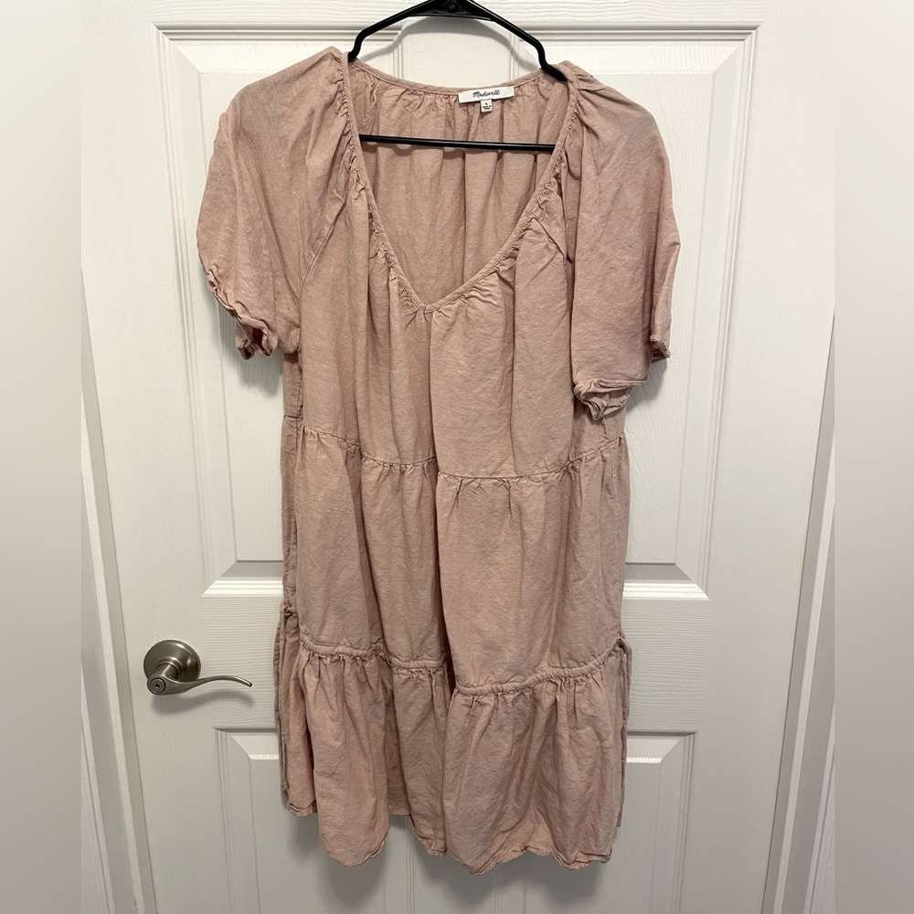 Madewell Blush Pink Dress Size L
